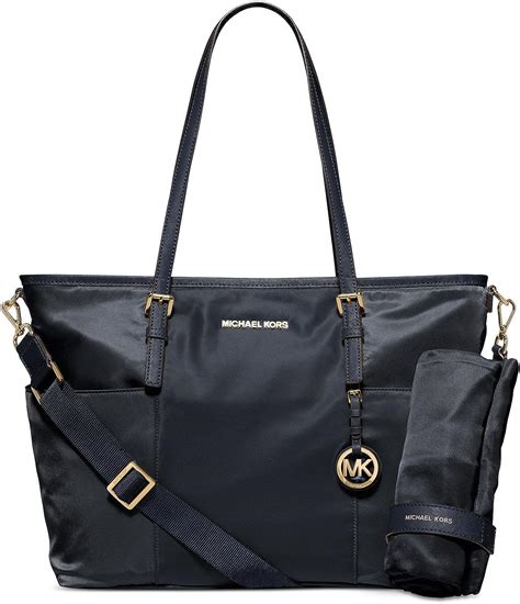 michael kors jet set large nylon pocket baby diaper bag|Michael Kors diaper bag backpack.